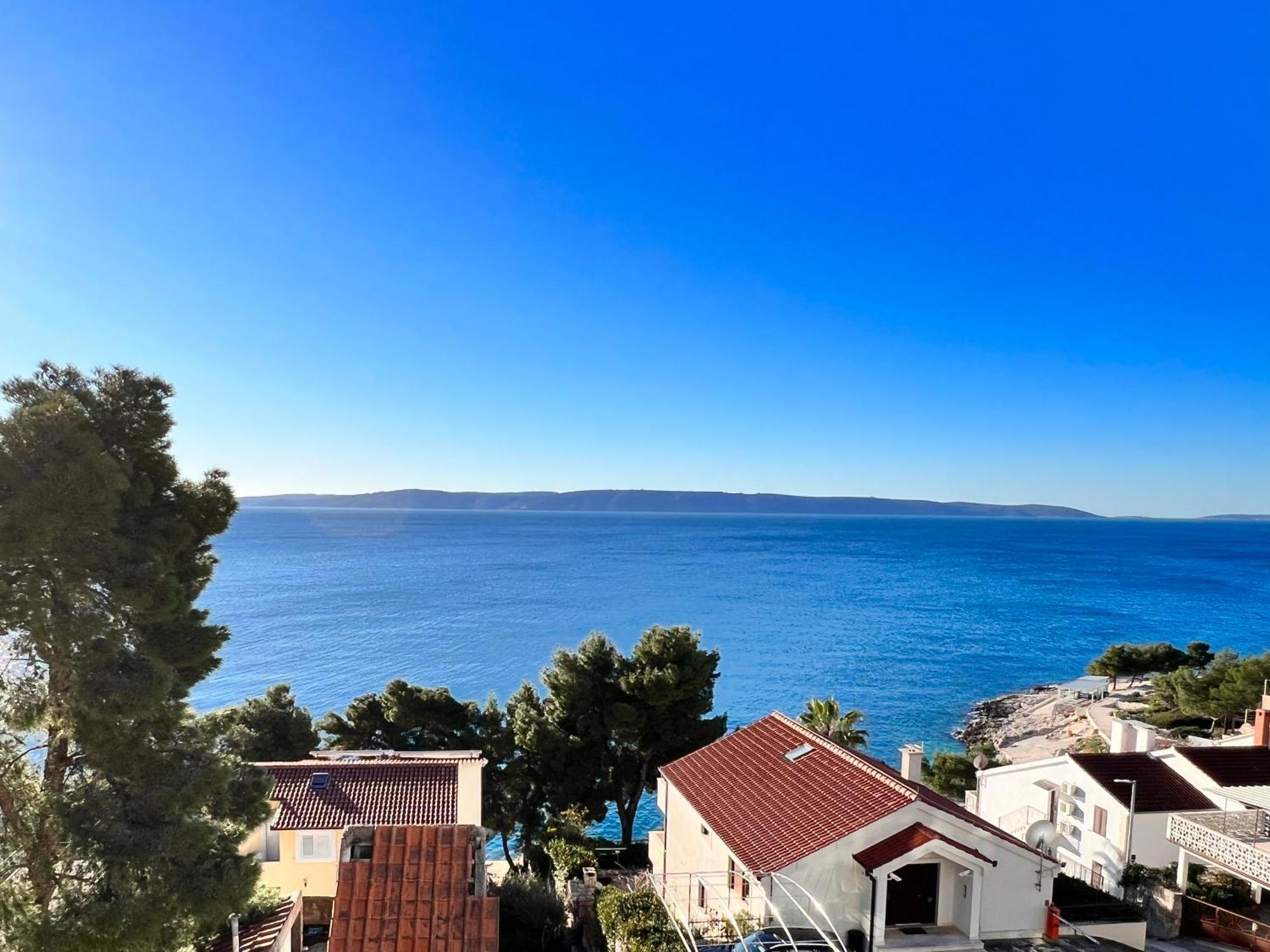 Luxury Beachfront Villa Carlisa Чиово Экстерьер фото